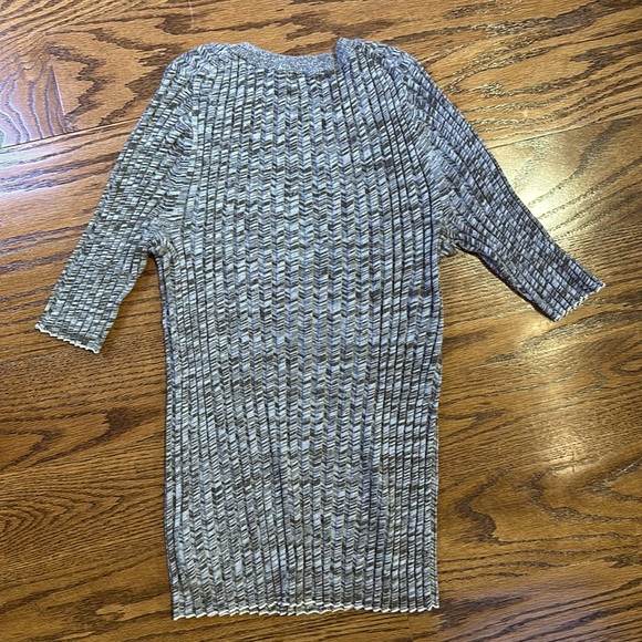 Theory Short Sleeve Marl Rib Crewneck Sweater size small - Picture 14 of 14